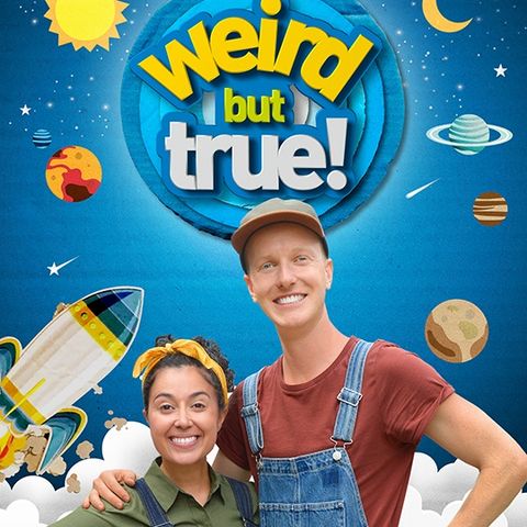 Carly Ciarrocchi and Charlie Engelman From Weird But True On Disney+