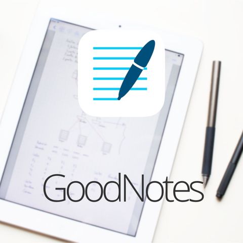 @goodnotesapp aplicación para tomar notas manuscritas en iOS