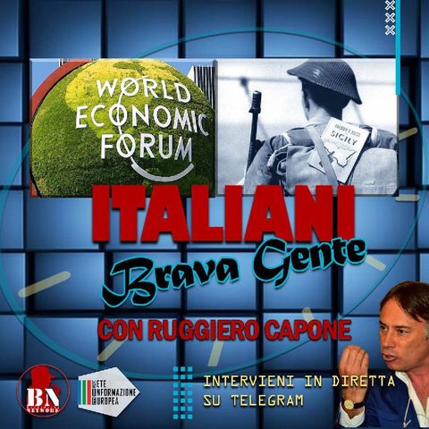 🎙24/10/2023 - ITALIANI BRAVA GENTE -Rubtica con Ruggiero Capone