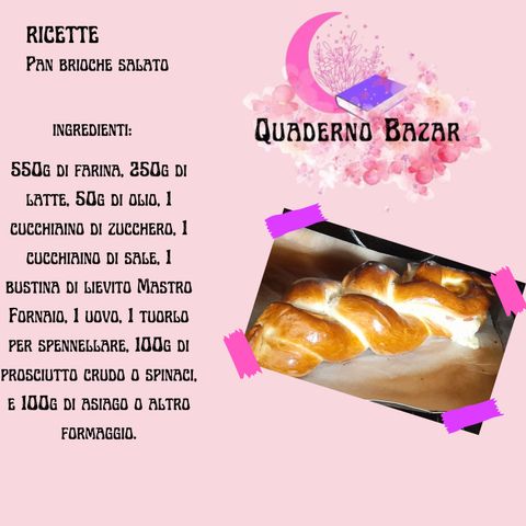 Pan brioche salato