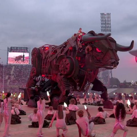 The 2024 Olympic Opening: Was It A Mockery? Remember The 2022 Commonwealth Games And Its' Mechanical Bull Ceremony?