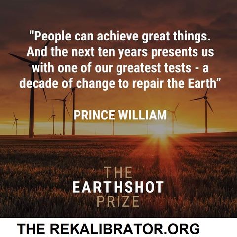 The Rekalibrator and The Earthshot Prize