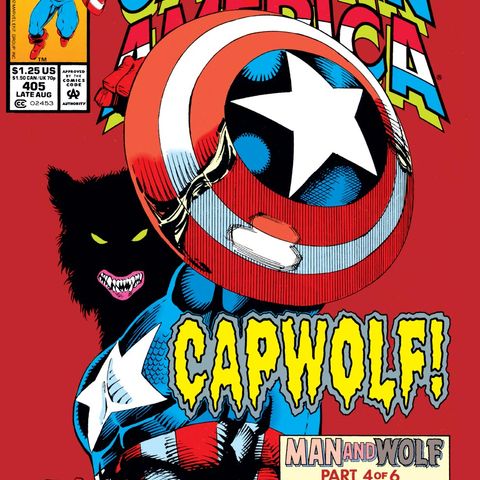 Captain America Man and Wolf