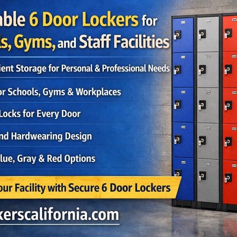 Why Every Gym Needs Plastic Lockers