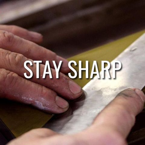 Stay Sharp - Morning Manna #3108