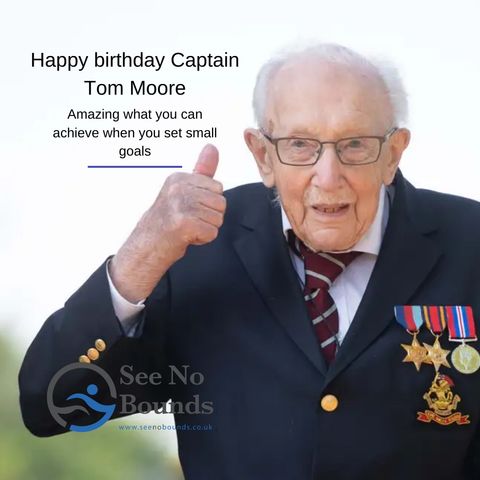 Happy Birthday Captain Tom Moore
