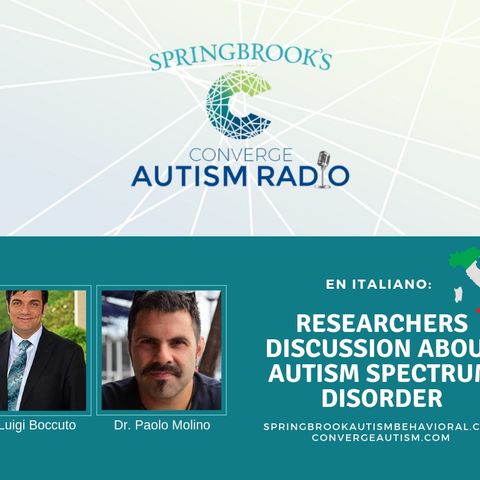 En Italiano: Researchers Discussion About Autism Spectrum Disorder