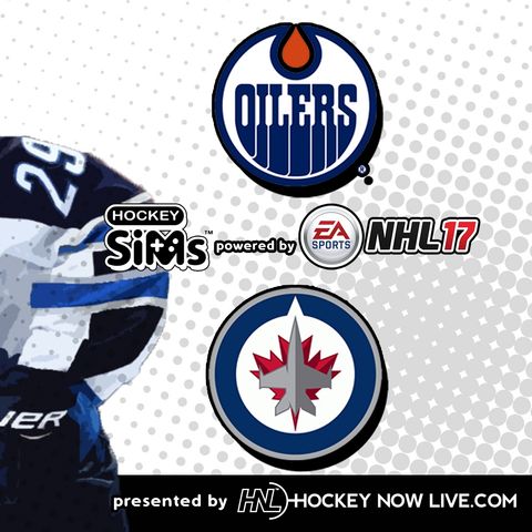 Oilers vs Jets (NHL 17 Hockey Sims)