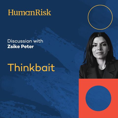 Zsike Peter on Thinkbait