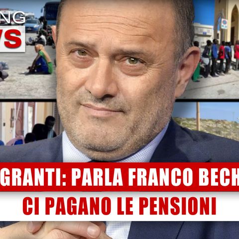 Migranti, Parla Franco Bechis: Ci Pagano Le Pensioni? 