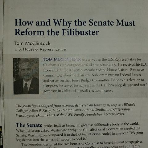 How and Why the Senate must Reform the Filibuster Part 2