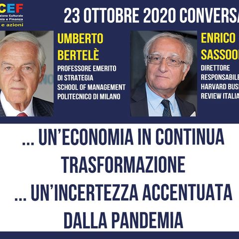 23 ottobre 2020 - Conversazione con Enrico Sassoon e Umberto Bertelè