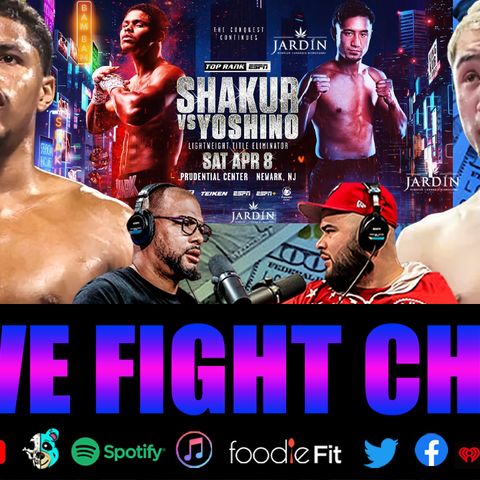 ☎️Shakur Stevenson vs. Shuichiro Yoshino🔥Live Fight Chat❗️Winner Fights Haney Vs Lomachenko Winner❗