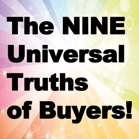 9 Universal Truths of Buyers, Corporate Sales Training, Ryan Dohrn