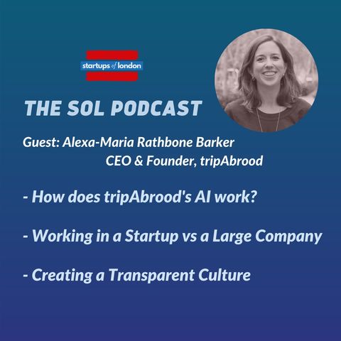 Discovering a New Sky with Alexa-Maria Rathbone Barker, CEO & Founder of tripAbrood