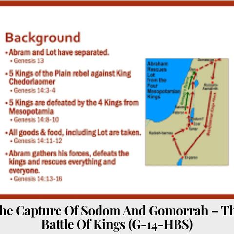 The Capture of Sodom and Gomorrah - The Battle of Kings part-2