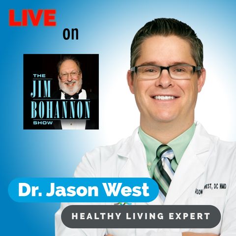 Dr. Jason West on Jim Bohannon Show discussing COVID-19 vaccine booster shots || 8/19/21