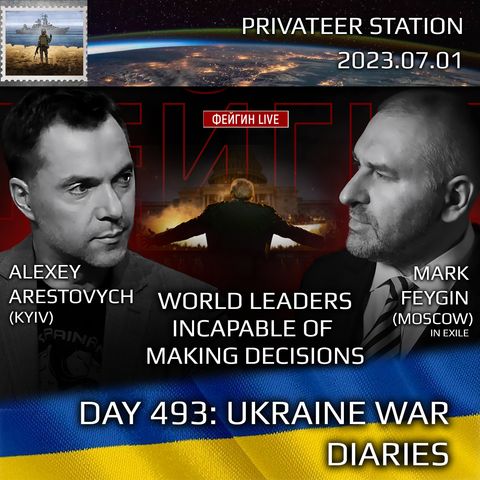 War Day 493: Ukraine War Chronicles with Alexey Arestovych & Mark Feygin