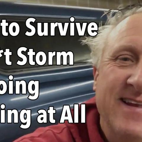How to Survive a Sh*t Storm by Doing Nothing at All