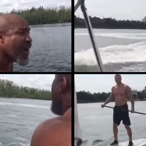 Ringside Boxing Show: How angry was Wladimir Klitschko when Shannon Briggs knocked him off his paddleboard? Johnathon Banks reveals all