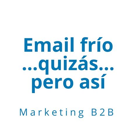 Tips de email frio  en b2b