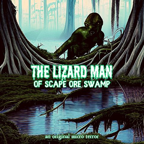 “THE LIZARD MAN OF SCAPE ORE SWAMP” by Scott Donnelly #MicroTerrors