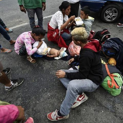 Caravana De Migrantes De Honduras