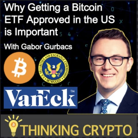 Gabor Gurbacs Interview - VanEck's Bitcoin ETF - SEC Gary Gensler Ripple XRP - PointsVille, NFTs, CBDCs