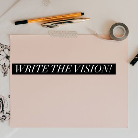 Episode 53- Write the vision!