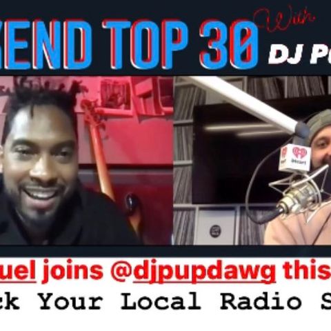 04-24-21 Miguel With Dj Pup Dawg Weekend Party With Pup Podcast