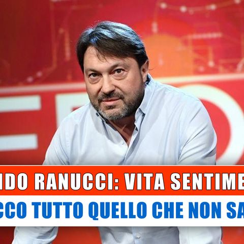 Sigfrido Ranucci, Vita Sentimentale: Ecco Tutto Quello Che Non Sai!