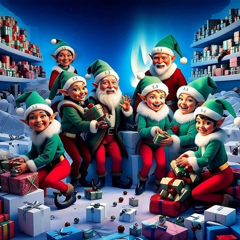 The Elf Chronicles The Wrapping Room