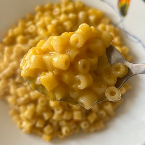 Pasta e zucca cremosa
