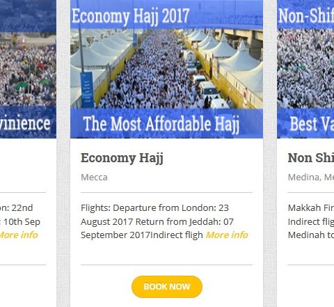 Hajj packages 2018