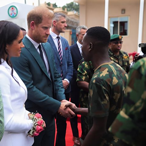 Prince Harry, Meghan visit Nigeria, campaign for mental health