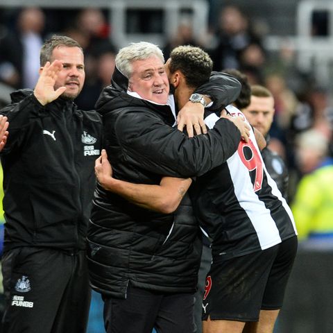 Newcastle 4-1 Rochdale: Mike Ashley watches on Magpies progress