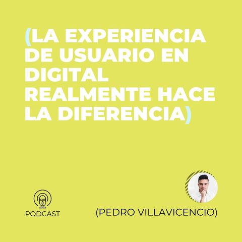22 - Pedro Villavicencio (La experiencia de usuario en digital realmente hace la diferencia)