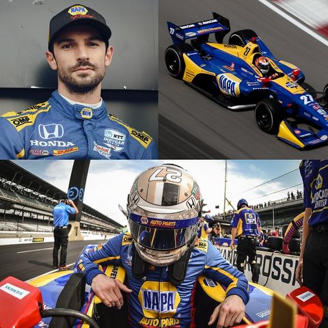 IndyCar and Formula 1 Race Car Driver Alexander Rossi