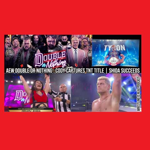 AEW Double or Nothing: Cody Captures TNT Title; Shida Succeeds KOP052420-535