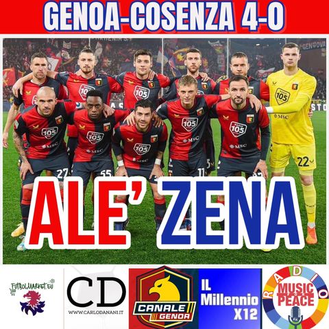 ALE’ ZENA #23 GENOA-COSENZA 4-0
