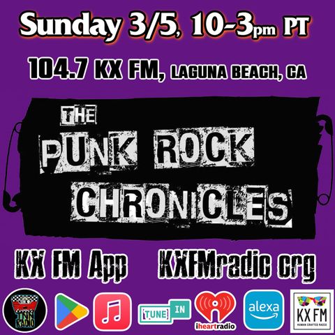 TNN RADIO | March 5, 2023 Show with The Von Tramps & The Punk Rock Chronicles