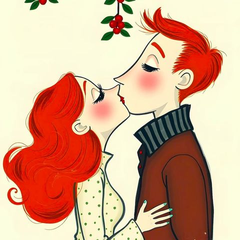 Under the Mistletoe (Poem)