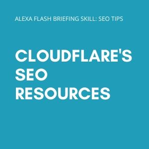 Cloudflare's SEO resources