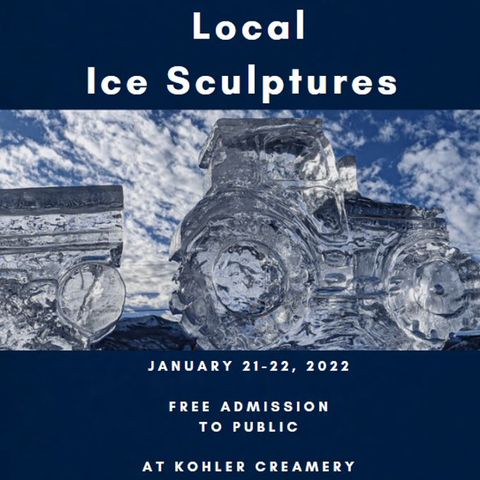 Eagle Live Demo Ice Sculpture Time Lapse
