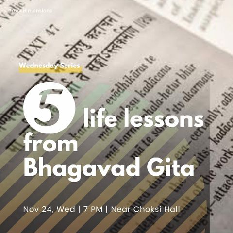 5 Life lessons from Bhagavad-gita