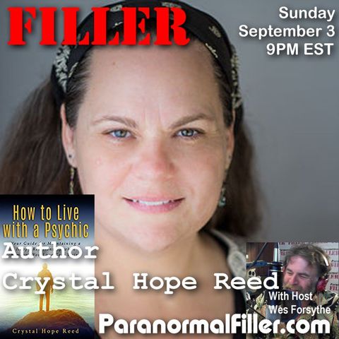 Author Crystal Hope Reed On Paranormal Filler