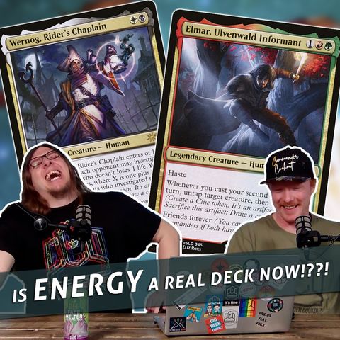 Commander Cookout Podcast, Ep 483 - An Energy Decktech - FINALLY!