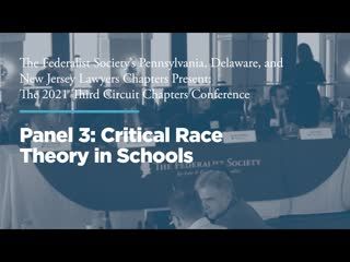 Panel Three: Critical Race Theory in Schools