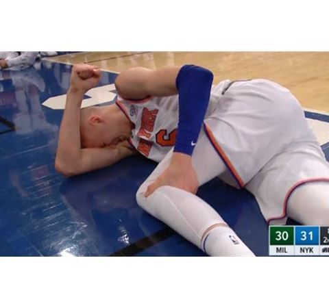 NY Knick PF Kristaps Porzingis tears his ACL!! Cleveland Cavs trade Isiah Thomas