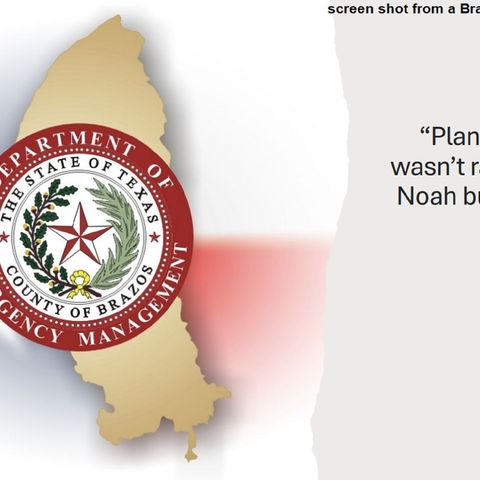 Brazos County commissioners receive a presentation about how to prepare for emergencies
